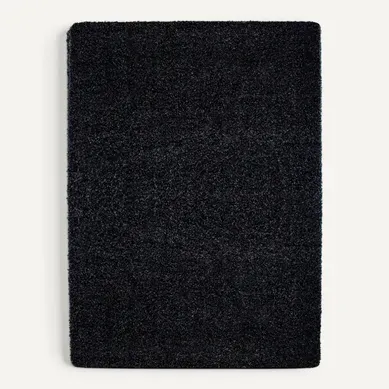 Shaggy - Tapis Uni À Poils Longs - Anthracite 300 X 400 Cm