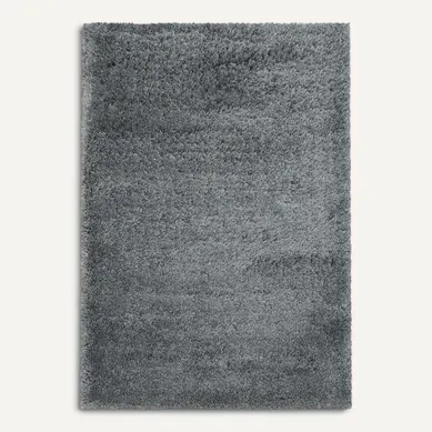 Moelleux - Tapis Cosy À Poils Longs - Gris Clair 280 X 370 Cm