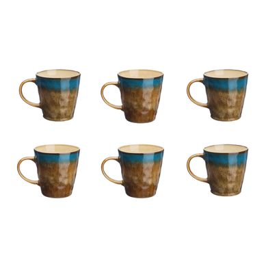 Mug Island 40cl - 6 Pièces - Terre Et Mer Mug Island 40cl - 6 Pièces - Terre Et Mer