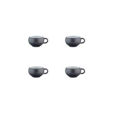 Tasse Gourmet 12cl - 4 Pièces - Onyx Tasse Gourmet 12cl - 4 Pièces - Onyx