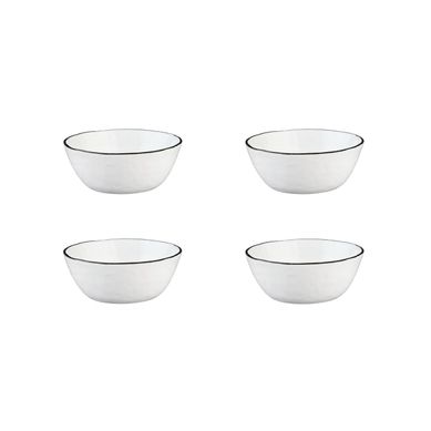 Bol Pure D.16cm - 4 Pièces - Blanc Neige Bol Pure D.16cm - 4 Pièces - Blanc Neige