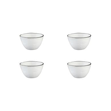 Bol Pure D.12cm - 4 Pièces - Blanc Neige Bol Pure D.12cm - 4 Pièces - Blanc Neige