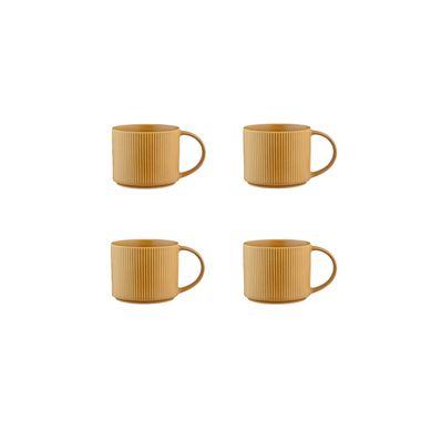 Mug 50cl - 4 Pièces - Ocre Mug 50cl - 4 Pièces - Ocre