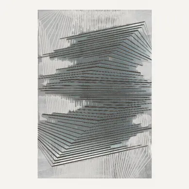 Tapis De Salon Nour Gris - 300x400cm