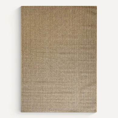 Tapis Effet Jute Intérieur/extérieur - Nevada 05 Beige - 200x290 Cm