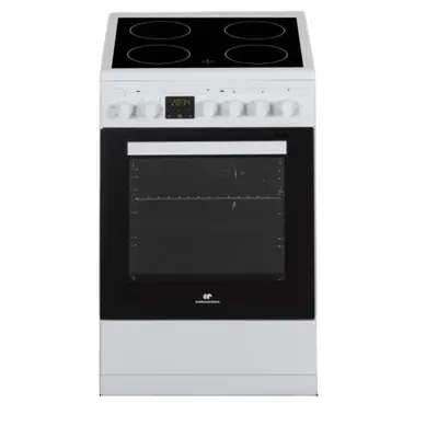 Cuisiniere Vitrocéramique Cecv50fcw - 4 Feux - L49.5 X H82.7 Xp58 Cm - Blanc Cuisiniere Vitrocéramique Cecv50fcw - 4 Feux - L49.5 X H82.7 Xp58 Cm - Blanc