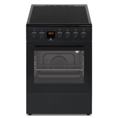 Cuisiniere Vitrocéramique Cecv50fcb - 4 Feux - L49.5 X H82.7 Xp58 Cm - Noir Cuisiniere Vitrocéramique Cecv50fcb - 4 Feux - L49.5 X H82.7 Xp58 Cm - Noir