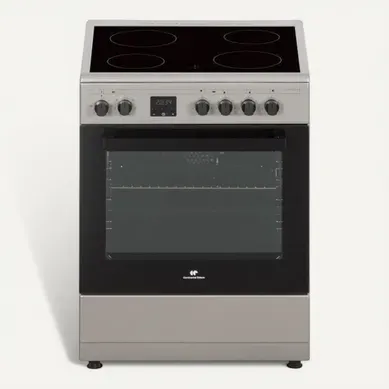 Cuisinière Vitrocéramique 4 Zones, Four 60 L Multifonction Cuisinière Vitrocéramique 4 Zones, Four 60 L Multifonction