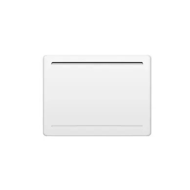 Radiateur Électrique Fixe À Inertie Sèche Céramique 1000w Rubis - Design Galbé - Blanc - Nf Radiateur Électrique Fixe À Inertie Sèche Céramique 1000w Rubis - Design Galbé - Blanc - Nf