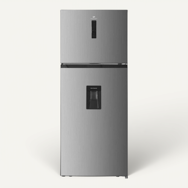 Réfrigérateur Congélateur Haut - 413l - Total No Frost(sans Givre) - Inox - L70 Cm X H 178 Cm Réfrigérateur Congélateur Haut - 413l - Total No Frost(sans Givre) - Inox - L70 Cm X H 178 Cm