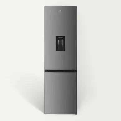 Réfrigérateur Congélateur Bas - 325l - Total No Frost - Distributeur D'eau- Inox - Classe D Réfrigérateur Congélateur Bas - 325l - Total No Frost - Distributeur D'eau- Inox - Classe D