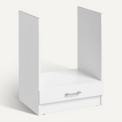 Meuble Pour Four Encastrable Eco Blanc L 60 Cm