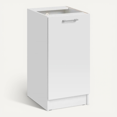 Meuble Bas De Cuisine Eco Blanc 1 Porte L 40 Cm Meuble Bas De Cuisine Eco Blanc 1 Porte L 40 Cm