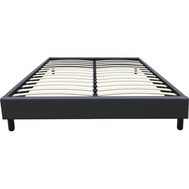 Sommier "andy" - 160 X 200 Cm - Pvc - Gris Anthracite
