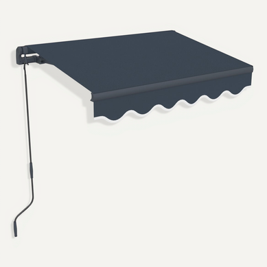 Store Banne En Aluminium "ombra 1" - 160 X 120 Cm - Gris Store Banne En Aluminium "ombra 1" - 160 X 120 Cm - Gris
