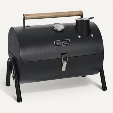 Barbecue Charbon De Bois Portable "captain" - 42 X 27 X 43 Cm - Noir Barbecue Charbon De Bois Portable "captain" - 42 X 27 X 43 Cm - Noir