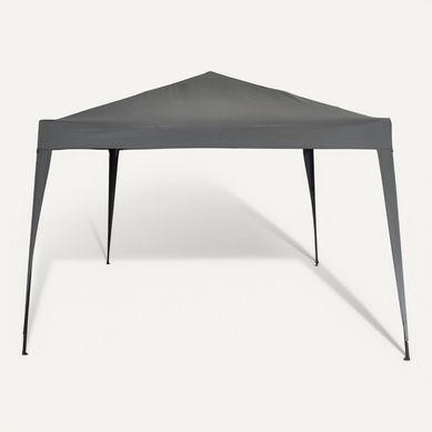 Tonnelle De Jardin Pliante "svetlana 3" - 9 M² - 3 X 3 M - Gris