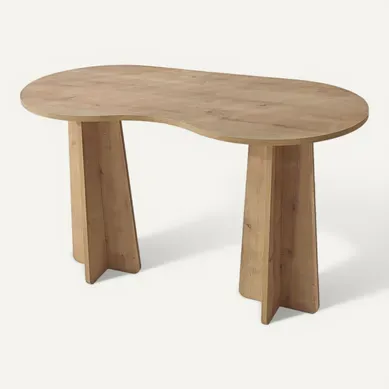 Bureau En Bois "infini" 120 X 60 X 75 Cm - Chêne Saphir Bureau En Bois "infini" 120 X 60 X 75 Cm - Chêne Saphir