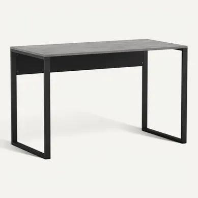 Bureau En Bois "inna" 100 X 60 X 75 Cm - Gris Rétro Bureau En Bois "inna" 100 X 60 X 75 Cm - Gris Rétro