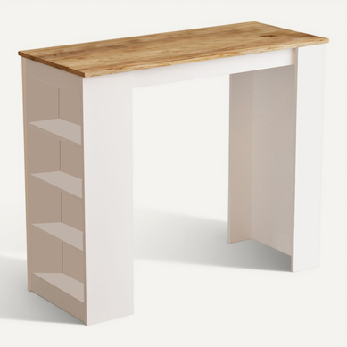 Table De Repas En Bois "setup" - 120 X 52 X 102 Cm - Marron