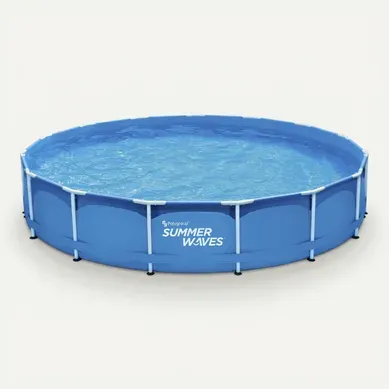 Piscine Tubulaire Ronde "annie" – 4,57 X 4,57 X 0,84 M - Bleu Piscine Tubulaire Ronde "annie" – 4,57 X 4,57 X 0,84 M - Bleu