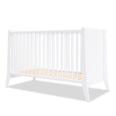 Lit Bébé évolutif Timeo 60x120 Cm (matelas Non Inclus) - Blanc Lit Bébé évolutif Timeo 60x120 Cm (matelas Non Inclus) - Blanc