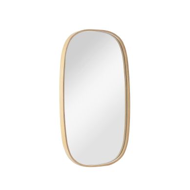 Miroir Ovale Chêne Meloe 40x70cm