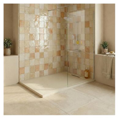 Receveur De Douche Ona Aspect Pierre Extra-plat Sable Receveur De Douche Ona Aspect Pierre Extra-plat Sable
