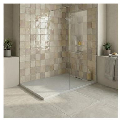 Receveur De Douche Ona Aspect Pierre Extra-plat Gris Clair Receveur De Douche Ona Aspect Pierre Extra-plat Gris Clair