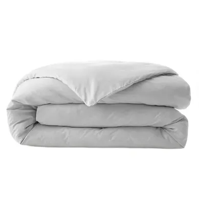 Housse De Couette 220x240 Cm Percale De Coton Neige Housse De Couette 220x240 Cm Percale De Coton Neige