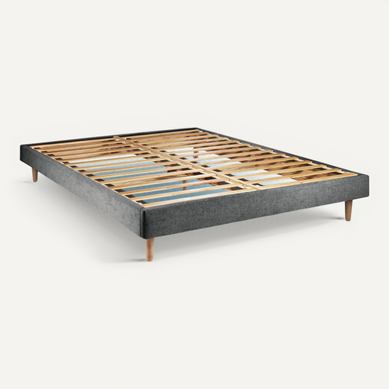 Sommier Kit Tissu Gris Anthracite 180x200 H29cm