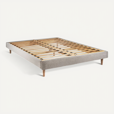 Sommier Kit Bouclette Beige 180x200 H29cm Sommier Kit Bouclette Beige 180x200 H29cm