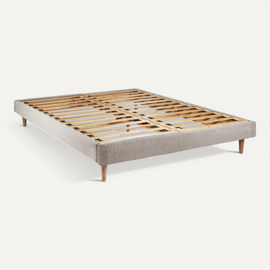 Sommier Kit Bouclette Beige 160x200 H29cm