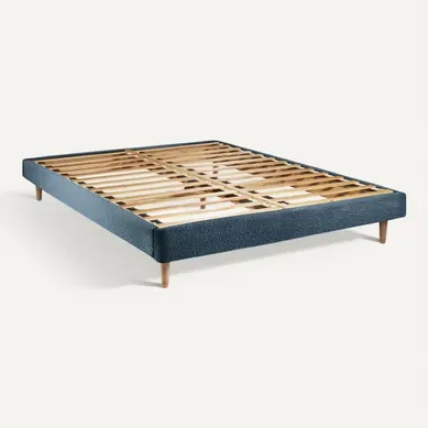 Sommier Kit Bouclette Bleu 200x200 H29cm