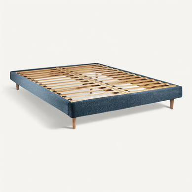Sommier Kit Bouclette Bleu 180x200 H29cm