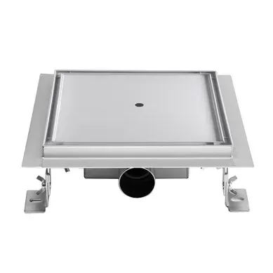 Caniveau Douche à Carreler Carré 20 X 20 Cm, Anti-odeurs, Débit 36l/min, Haut. Réglable -cirea Caniveau Douche à Carreler Carré 20 X 20 Cm, Anti-odeurs, Débit 36l/min, Haut. Réglable -cirea
