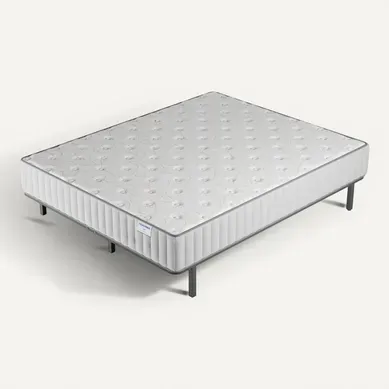 Ensemble 120x190 cm, sommier + matelas mousse, Ép.16cm à mémoire de forme Ensemble 120x190 cm, sommier + matelas mousse, Ép.16cm à mémoire de forme