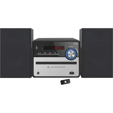 Chaîne Hifi Bluetooth 5.0 Avec Lecteur Cd, Fm, USB Et Aux 2x25w