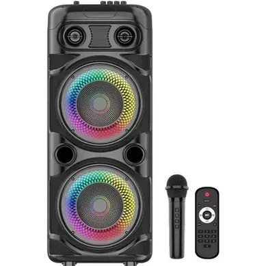 Enceinte Karaoké Lumineuse Portable Ka123-xxl 900w Bluetooth 5.0 Noire Enceinte Karaoké Lumineuse Portable Ka123-xxl 900w Bluetooth 5.0 Noire