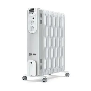 Radiateur À Bain D'huile 2500w Blanc Orso2500 Radiateur À Bain D'huile 2500w Blanc Orso2500