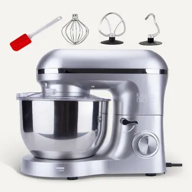 Robot Patissier Multifonction Viper Gris Acier 1500w