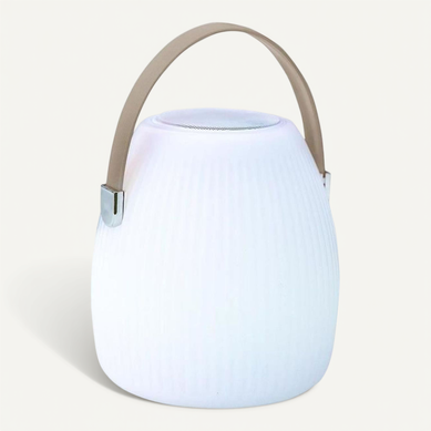 Mini May Play Lampe Bluetooth H23 Cm - Enceinte 5w, LED Rechargeable Ip44