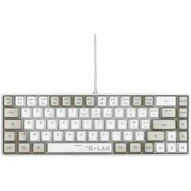 Clavier Gamer Filaire - Keyz-hydro-wg/fr - 60% Format Compact - Azerty - Rétroéclairé - Gris/blanc Clavier Gamer Filaire - Keyz-hydro-wg/fr - 60% Format Compact - Azerty - Rétroéclairé - Gris/blanc