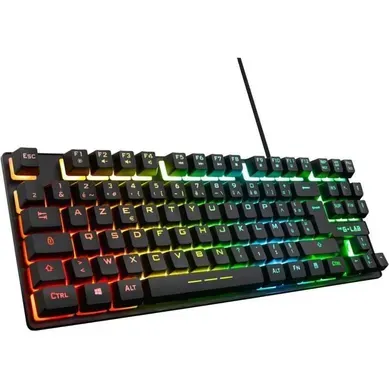 Clavier Gamer - Keyz Caesium Tkl - Rgb - Filaire - Azerty - Noir Clavier Gamer - Keyz Caesium Tkl - Rgb - Filaire - Azerty - Noir