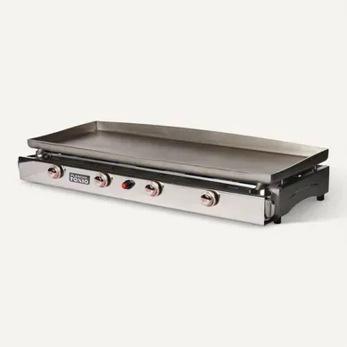 Plancha Gaz Lagoa 4 Feux En Inox - Cuisson Professionnelle Pour 30 À 100 Personnes Plancha Gaz Lagoa 4 Feux En Inox - Cuisson Professionnelle Pour 30 À 100 Personnes