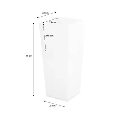 Vase LED 75cm - Pot De Fleurs Décoratif Lumineux. 16 Couleurs. 75cm. Rechargeable. Télécommande Vase LED 75cm - Pot De Fleurs Décoratif Lumineux. 16 Couleurs. 75cm. Rechargeable. Télécommande