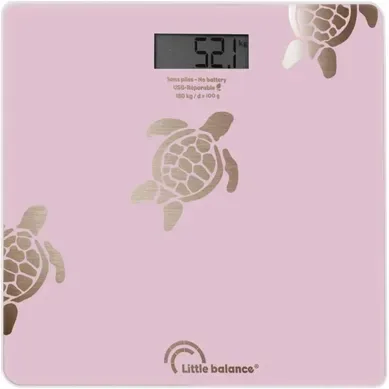 Balance De Salle De Bain Numérique USB Rechargeable 180 Kg, 100 G, Tortues Or Rose Balance De Salle De Bain Numérique USB Rechargeable 180 Kg, 100 G, Tortues Or Rose