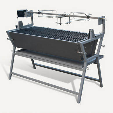 Rôtissoire électrique Inclinable - Mathurin Inox - Tournebroche. Barbecue Au Charbon De Bois À Rôtissoire électrique Inclinable - Mathurin Inox - Tournebroche. Barbecue Au Charbon De Bois À
