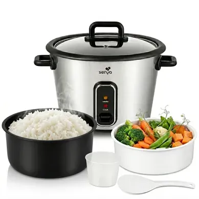 Cuiseur à Riz Automatique – Cuisson Vapeur et Maintien Au Chaud 1,8 L Cuiseur à Riz Automatique – Cuisson Vapeur et Maintien Au Chaud 1,8 L