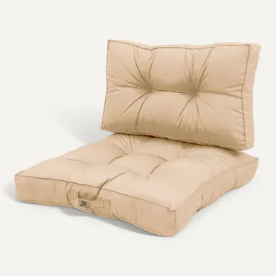Coussins Pour Salon De Jardin Capitonné 50x50cm Beige Coussins Pour Salon De Jardin Capitonné 50x50cm Beige